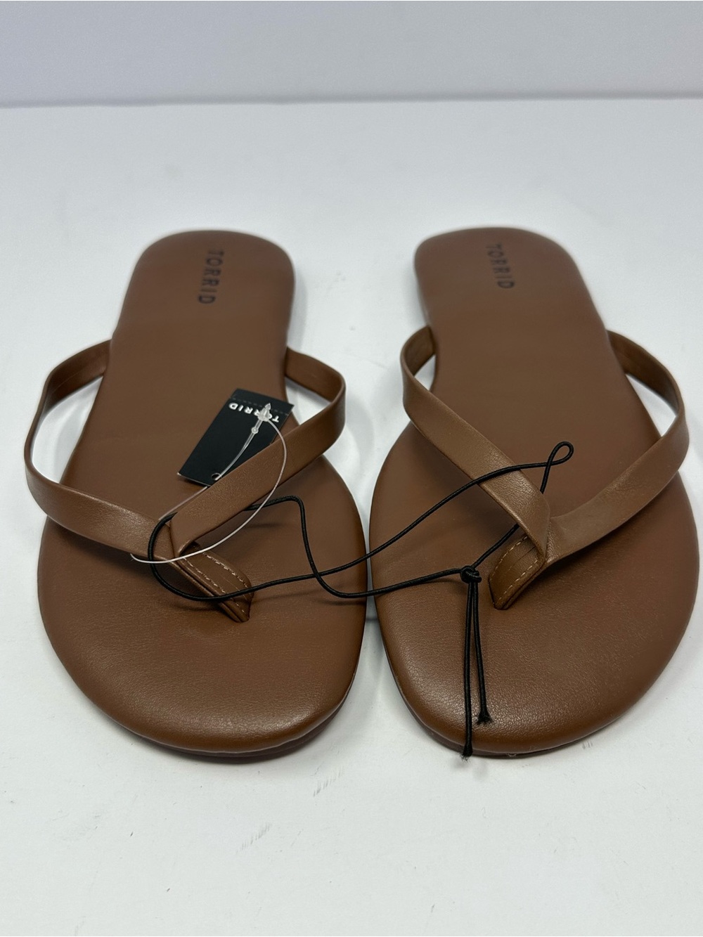 torrid Brown Minimalist Slide Sandals